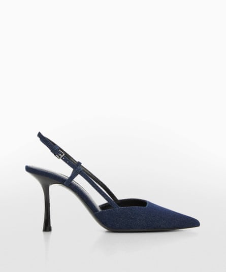 Denim high-heel, £45.99, mango.com