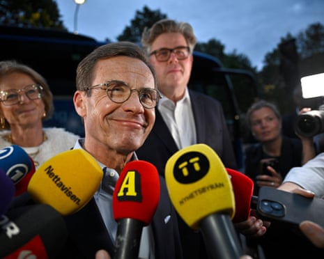 Sweden general election: centre-left opposition bloc set to win, exit polls project – Europe live