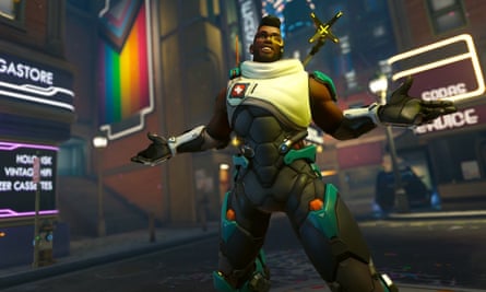 Baptiste, um dos personagens bissexuais do atirador multijogador Overwatch