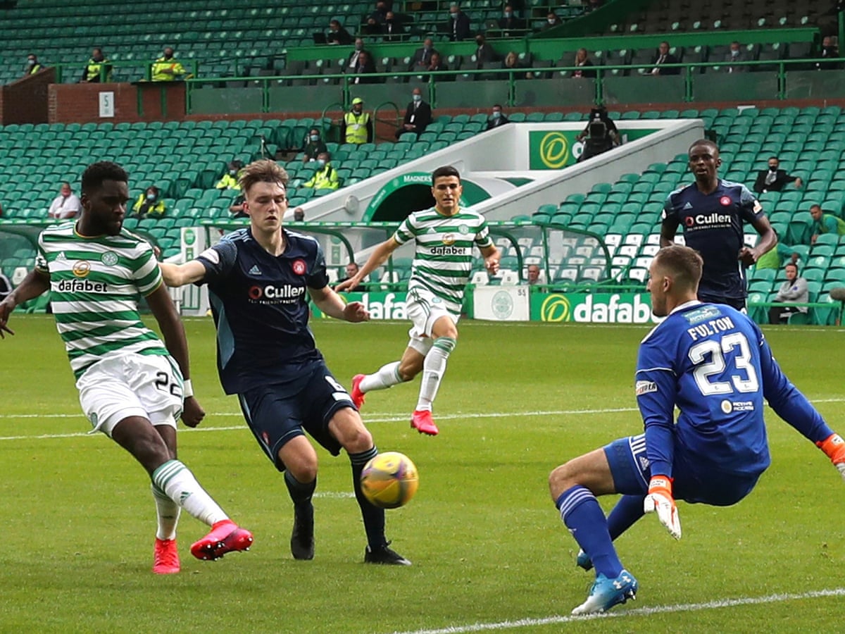 Edouard S Treble Gets Celtic On Their Way As They Chase 10th Successive Title Scottish Premiership The Guardian