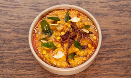 ‘Less soup than fiery stew’: dal.
