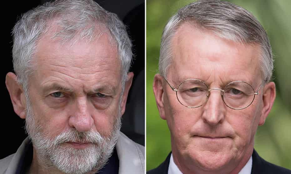 Jeremy Corbyn was told by Hilary Benn he no longer had confidence in him to lead the Labour party. 
