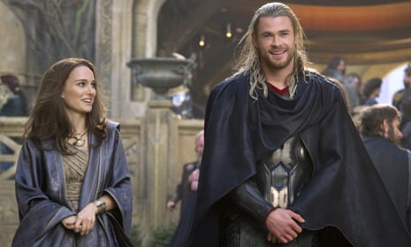 Natalie Portman and Chris Hemsworth in Thor: The Dark World. Portman will star as the female (Mighty) Thor in the fourth instalment of the Marvel franchise, Thor: Love and Thunder.