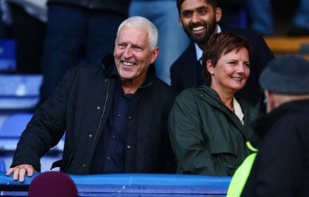 Mark and Nicola Palios, Tranmere’s owners.