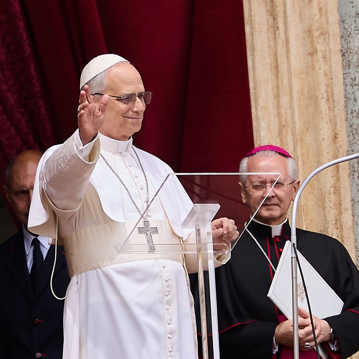 Never again war': Pope Leo calls for peace in Ukraine in first Sunday address | Pope Leo XIV | The Guardian