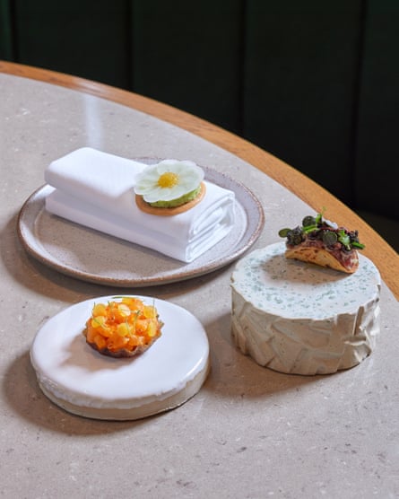 Skof’s ‘hugely scoffable’ trio of snacks.