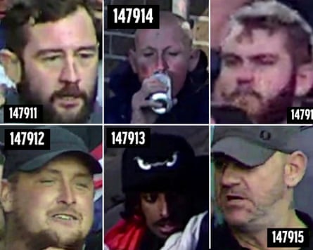 Composite pic of the people's CCTV images