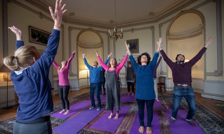 Sharpham keep fit class