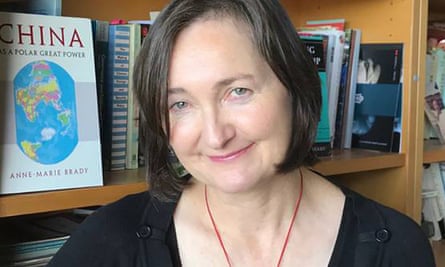 Anne-Marie Brady, professor at the University of Canterbury.