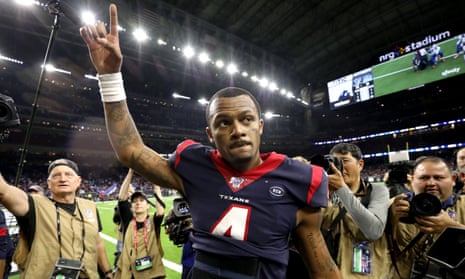 Deshaun Watson during a playoff game last year. He is one of the league’s most explosive talents