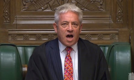 John Bercow calling Commons to order