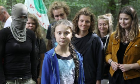 Greta Thunberg visits Natural History Museum for environmental