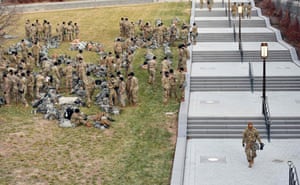 National Guardsmen on patrol