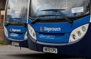 EasyJet to cut up to 30% of workforce, shrink fleet amid Covid-19 crisis 5 Parked busses are seen at a Stagecoach depot in South Shields.