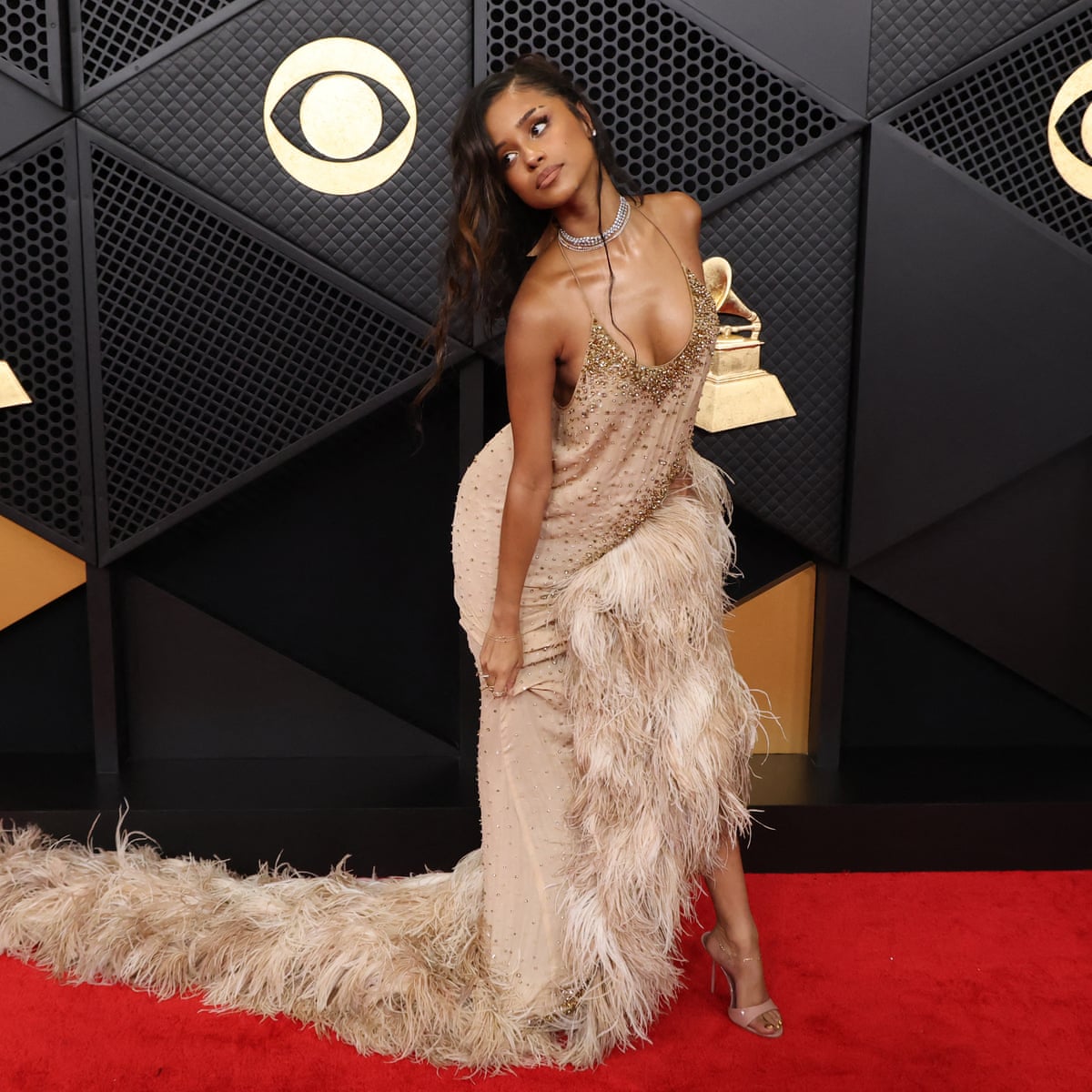 red carpet dresses at the grammys Every Red Carpet Look from the 64th Annual Grammy Awards