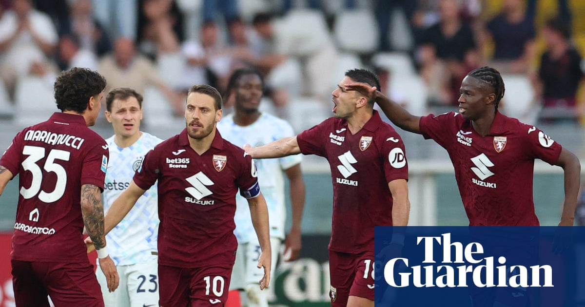 European football: Inter fritter away two-goal lead as Torino snatch point