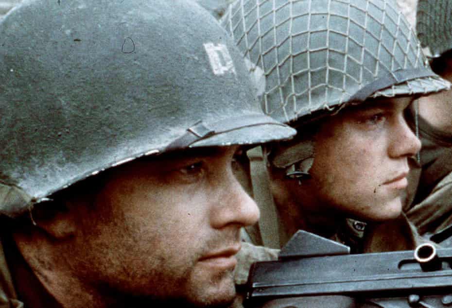 ‘An American magazine spiked my review as it did not share the widespread adulation’ … Tom Hanks and Matt Damon in Steven Spielberg’s Saving Private Ryan.
