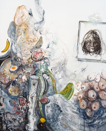 Maggi Hambling, Portrait of the artist Sarah Lucas III, 2013.