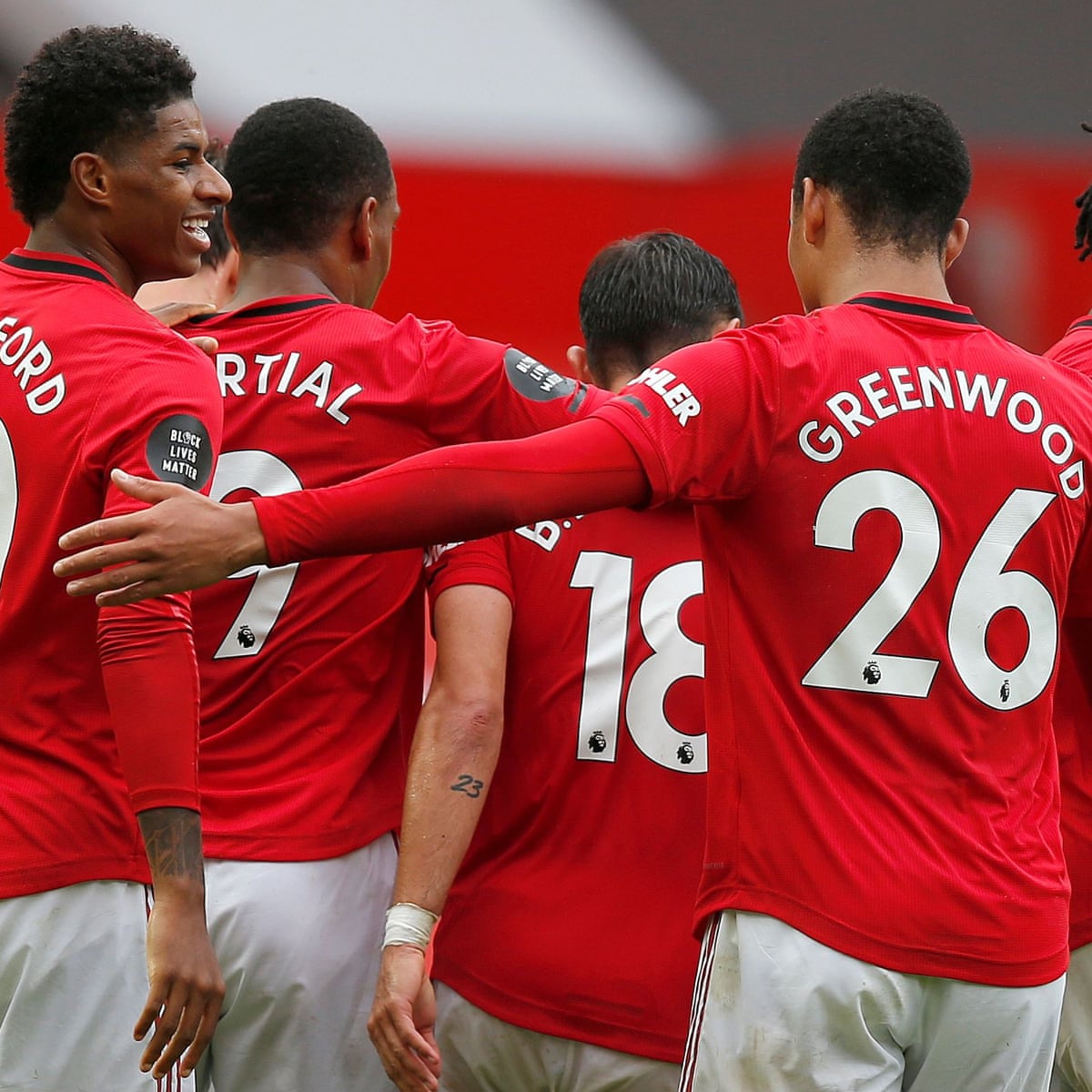 Marcus Rashford Blessed To Be Fit Again And Lauds Fantastic Mason Greenwood Manchester United The Guardian