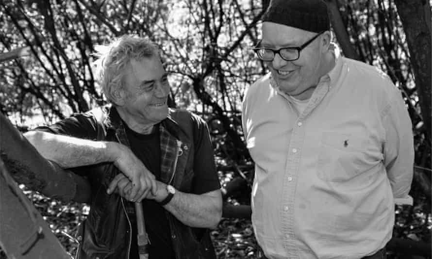 Riffs and counter-riffs … Bob Rowberry, left, with Ian Marchant.