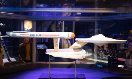 Science fiction exhibition in London takes visitors on a journey into space | Exhibitions 1 Model of Star Trek starship