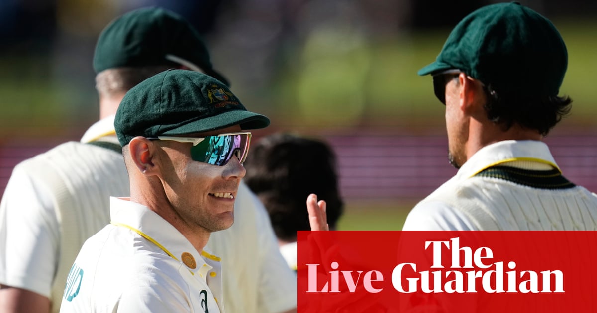 South Africa v Australia: second men’s cricket Test, day three – live