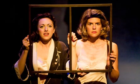 Clare Lawrence Moody and Candida Benson in Judith Adams’s 2009 stage adaptation of The Girls of Slender Means.