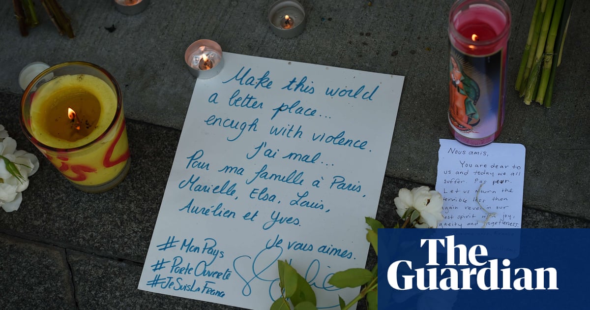 We Weep But Never Fear Messages For Paris From Around The World In Pictures World News The Guardian We Weep But Never Fear Messages For Paris From Around The World In Pictures World News The Guardian