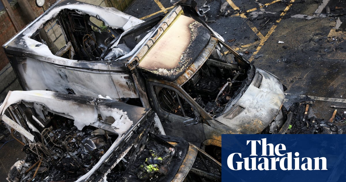 Two arrested in connection with London ambulance arson, police say Two arrested in connection with London ambulance arson, police say