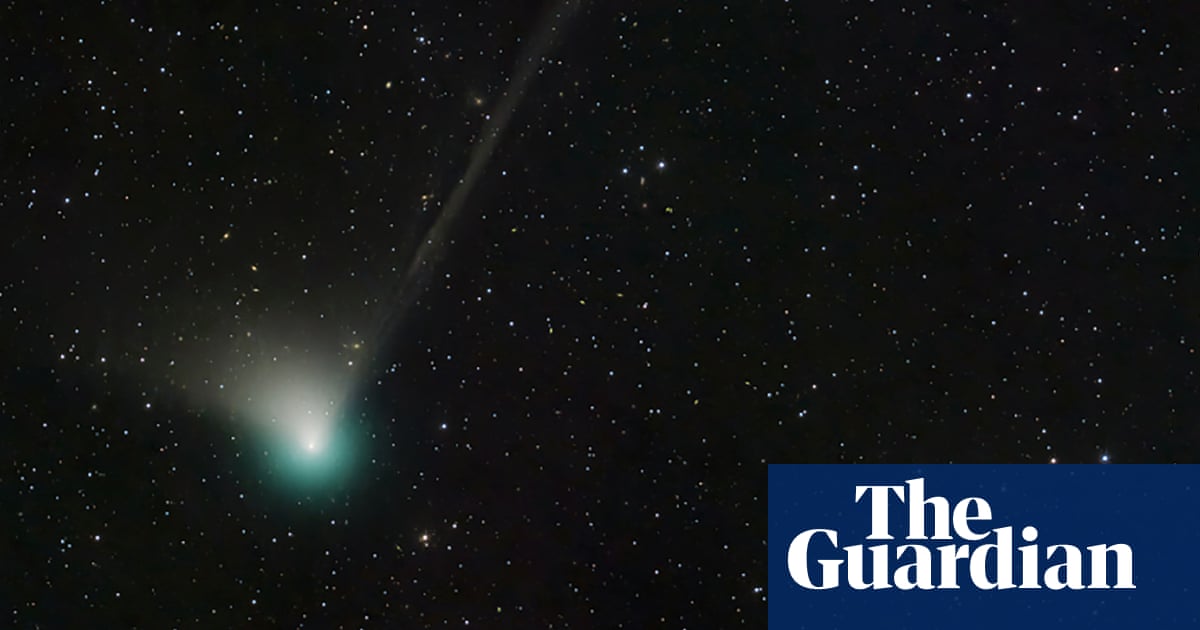 An exotic green comet that has not passed Earth since the time of the Neanderthals has reappeared in the sky ready for its closest approach to the pla