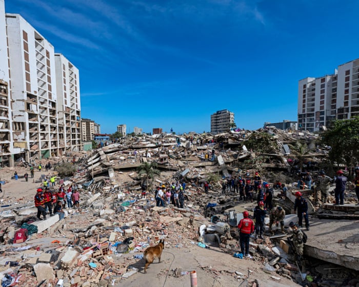 Venezuela in ‘critical hours’ to find earthquake survivors as more search and rescue teams arrive – latest updates