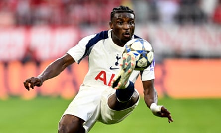 Mo Kudus successful pre-season action for Spurs.