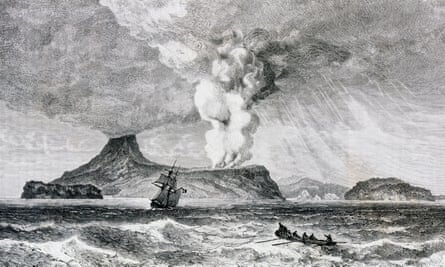 The 1883 volcanic eruption on Krakatoa, Indonesia, that left the globe reverberating for days on end.