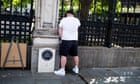 Man urinates next to PC Keith Palmer memorial during far right protest thumbnail