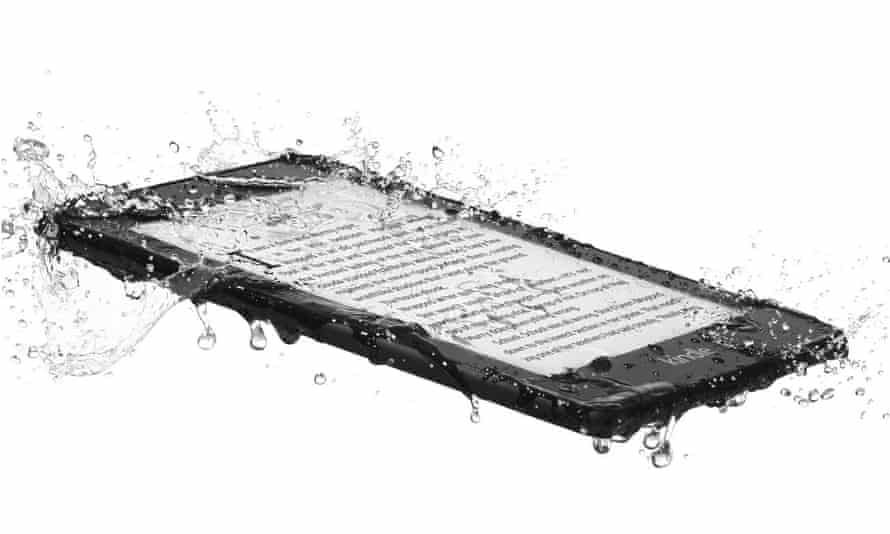 Amazon Launches Water Resistant Kindle Paperwhite Amazon The Guardian