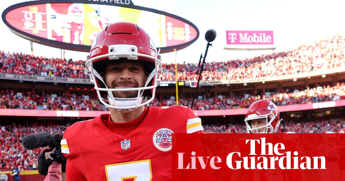 NFL Week 12: Chiefs hit back to beat Colts in overtime, Lions tame Giants and Packers crush Vikings | NFL NFL Week 12: Chiefs hit back to beat Colts in overtime, Lions tame Giants and Packers crush Vikings | NFL