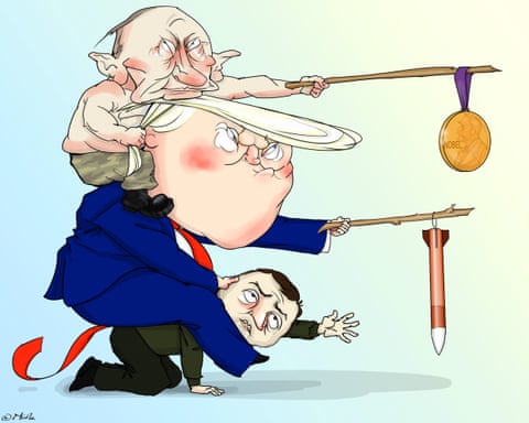 Nicola Jennings on the prospect of peace in Ukraine – cartoon, panel 1
