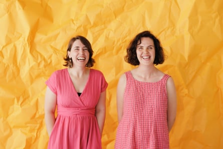 Pink Shorts Press co-founders Margot Lloyd and Emily Hart.