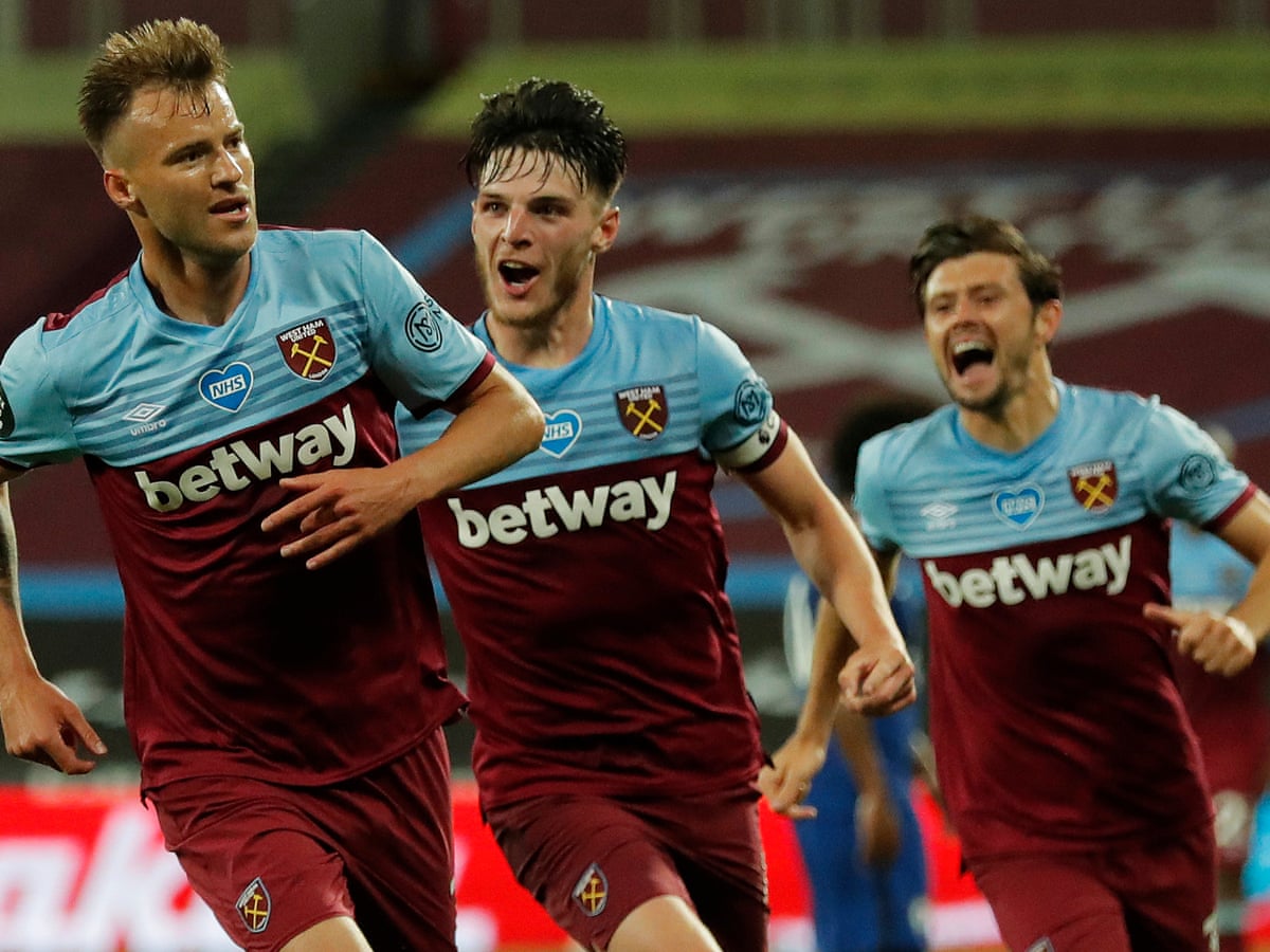 West Ham United 3 2 Chelsea Premier League As It Happened Football The Guardian