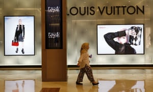 High-end shopping in a Jakarta mall.