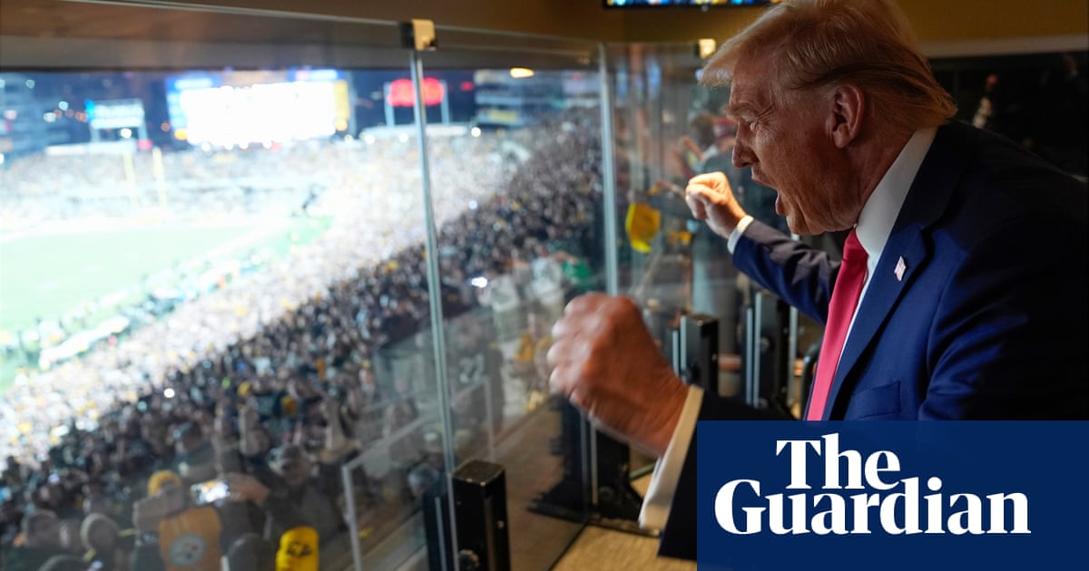 Trump at the Super Bowl: how the NFL’s culture war ended in surrender