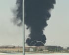 Thick smoke seen near Riyadh airport after air-raid alerts in Saudi capital