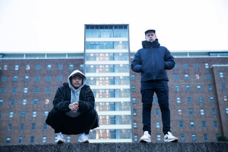 Adit Gauchan (left) and Nick Bryant-Smith of Australian hip-hop duo Horrorshow.