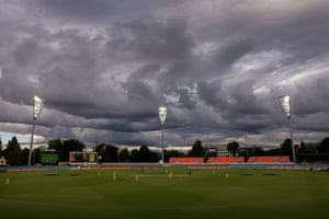 Nat Sciver and Lauren Winfield-Hill add to England’s total under storm clouds at Manuka Oval.