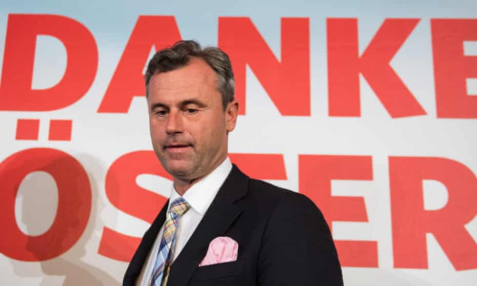 Norbert Hofer, the Freedom party’s candidate in the Austrian presidential election. 
