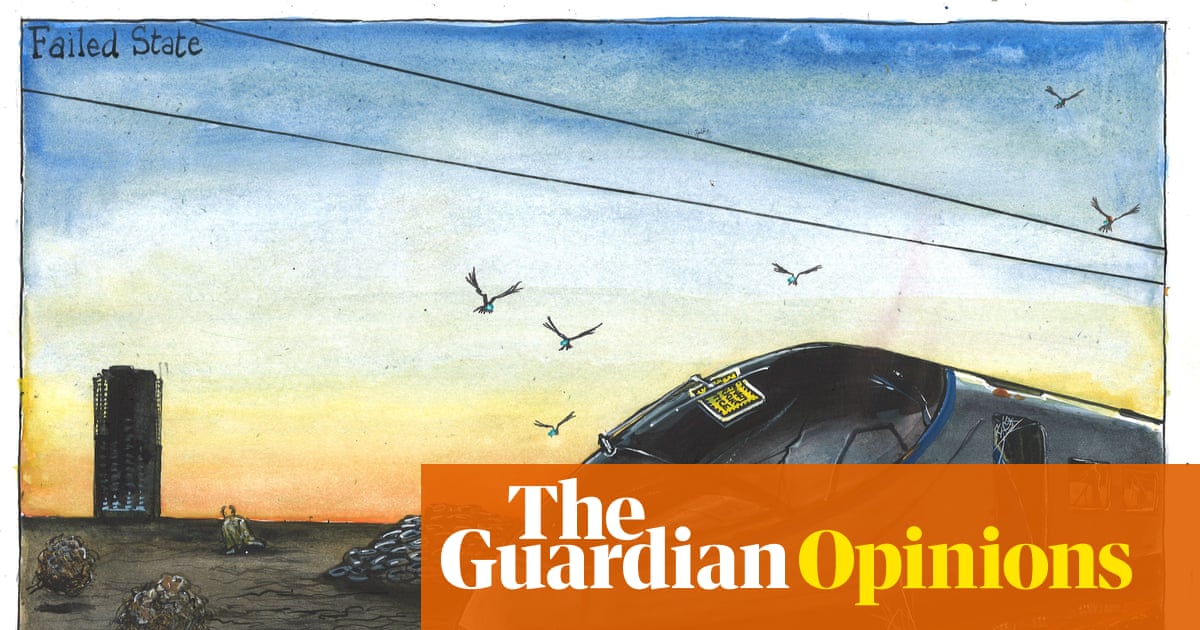 Martin Rowson on the spiralling cost of HS2