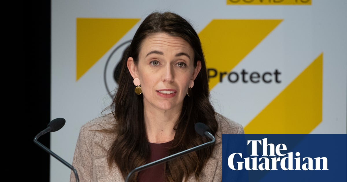New Zealand hits Covid case record but Ardern says ‘better times coming’