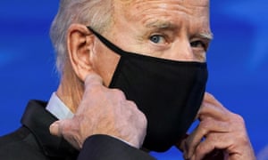 Joe Biden announces his science team in Wilmington, Delaware on Saturday.