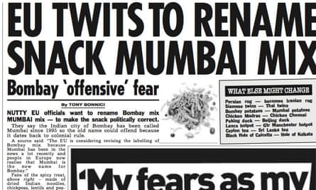 Sun article on Bombay mix