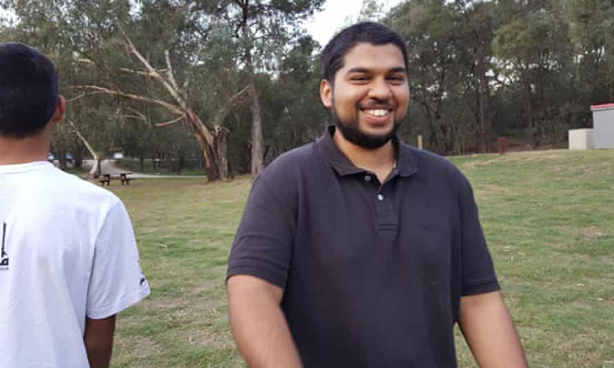 Ismail Talib, pictured in Australia, was arrested with his father in July.